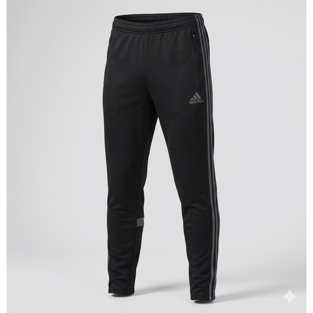 Adidas Climacool Women's Gray Jogger Pants, Zip Ankles Athletic. Size S